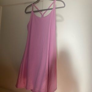 Exercise dress bubblegum pink Sz XL